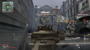 Call Of Duty Modern Warfare 3 - MP7 killing spree on Lockdown (domination)