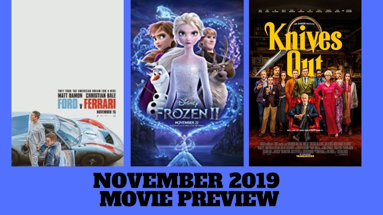 November 2019 Movie Preview - YouTube