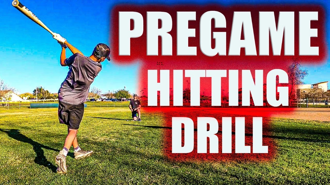 Pregame Hitting Drill (Get Results) YouTube