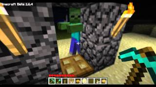 Minecraft - One way passage using trap doors (1.6)