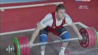 Frank Rothwell's Weightlifting History Chigishev vs Salimi, Snatch, 2010