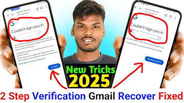 2 Step Verification Gmail Recover Fixed 2025 how to Recovery Gmail account without verification code