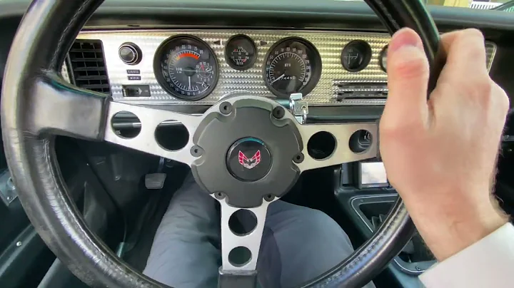 1972 Trans Am Test Drive