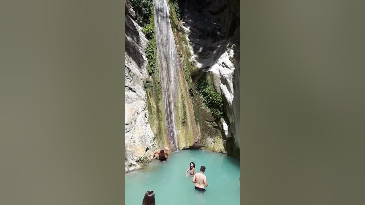 Dimosari Waterfalls - Nidri, Lefkada, Greece - YouTube