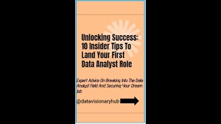 10 Essential Skills Every Data Analyst Should Master