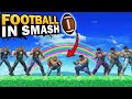 We created American Football in Smash Ultimate