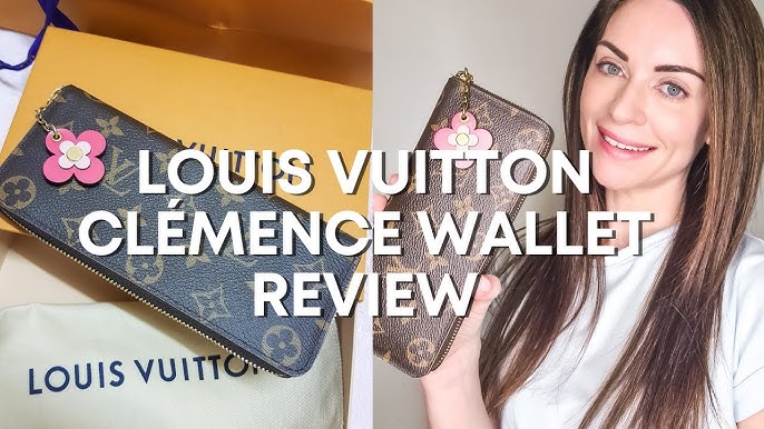 Louis Vuitton Monogram Canvas Rose Ballerine Clemence Wallet, myGemma, SG