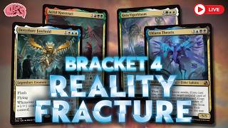 Reality Fracture Commander Gameplay | Bracket 4 Elder Sphinx Battle! | Thoughtclash LIVE