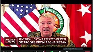 Pentagon answers questions about U.S. withdrawal