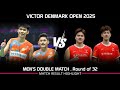 LIANG Wei Keng WANG Chang vs CHOONG Hon Jian Muhammad HAIKAL | Denmark Open 2025 Badminton