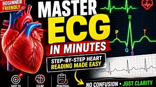 🫀 ECG Basics for Beginners | Learn Electrocardiogram from Zero | Easy Medical Guide ❤️