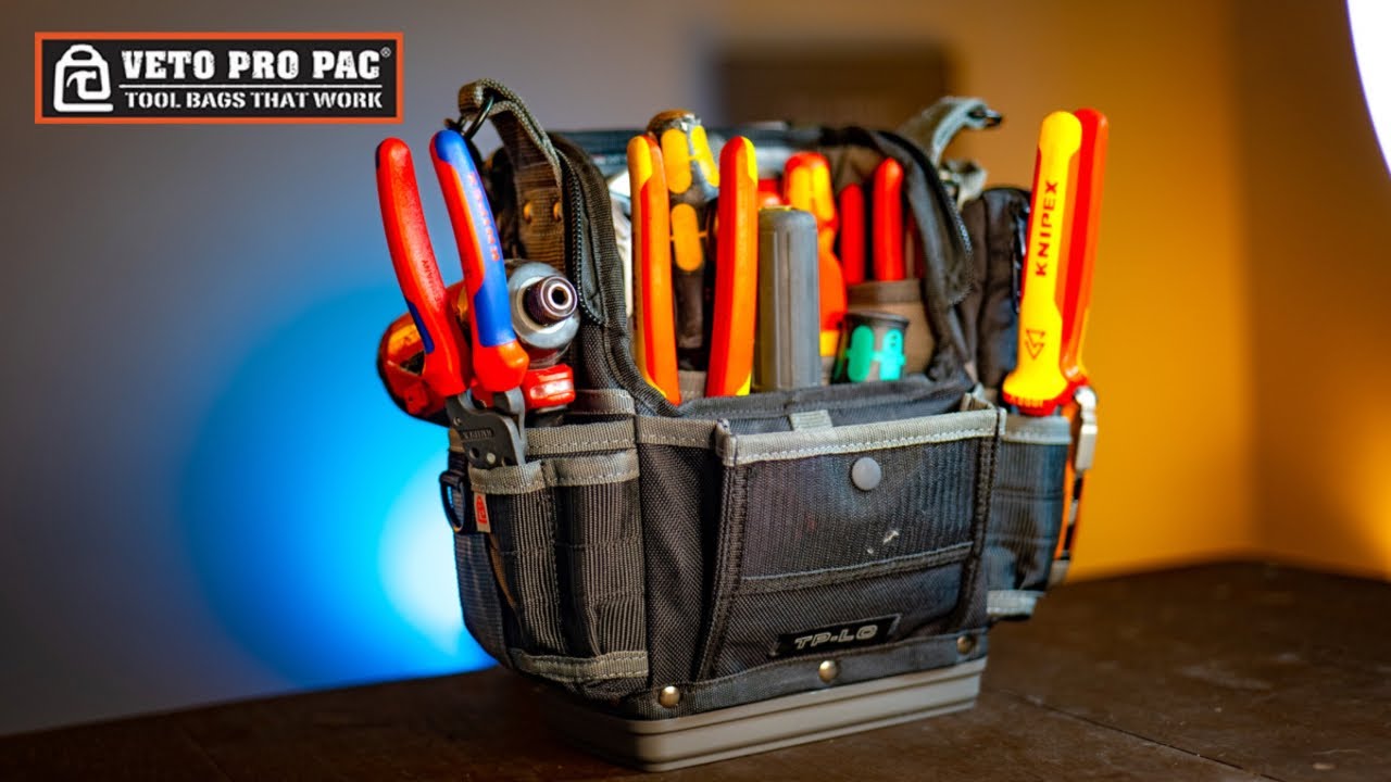 The Perfect Electricians Tool Bag - The Veto Pro Pac TP-LC 