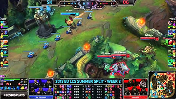 SK vs Origen | LCS EU 2015 Summer | 3.nap 4.meccs