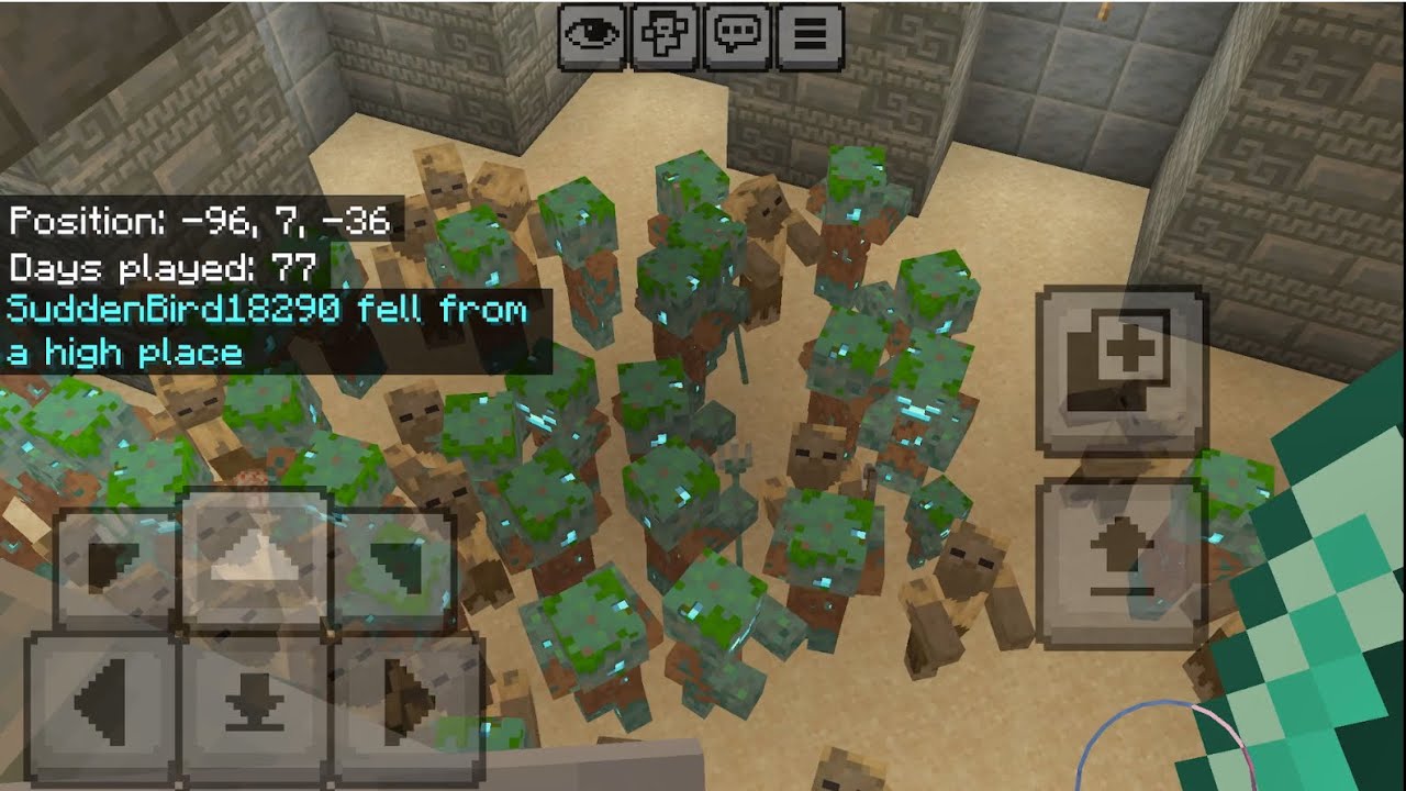 Drowned VS. Husk VS. Player