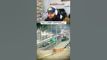 I GOT A FULL LOBBY TO DRIFT AT THE SAME TIME ON GTA 5‼️