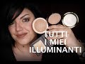 TUTTI (MA PROPRIO TUTTI!) GLI ILLUMINANTI CHE HO!