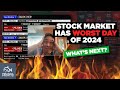 Stock market has worst day of 2024 whats next