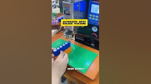 industrial lithium battery spot how to use desoldering needle? #diyelectronics #satisfying #asmr