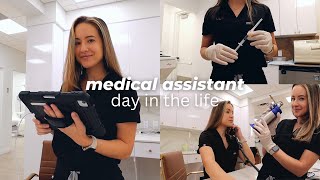 MEDICAL ASSISTANT Day in the Life! | Dermatology office, daily tasks, how to become an MA & more!