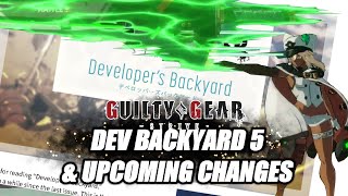 Developer's backyard 5, Battle System changes, Lobbies, etc - Guilty Gear Strive