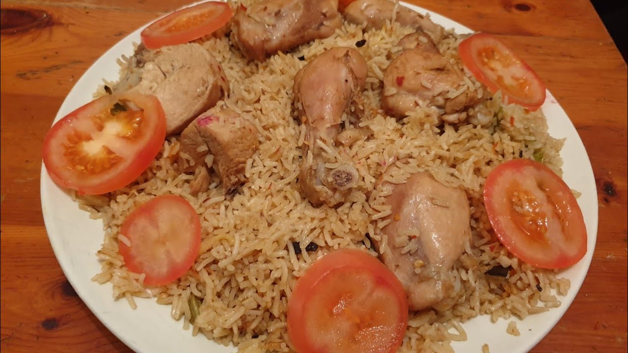 Chicken Pulao Recipe[How to cook Chicken pulao]Rice and Chicken چکن