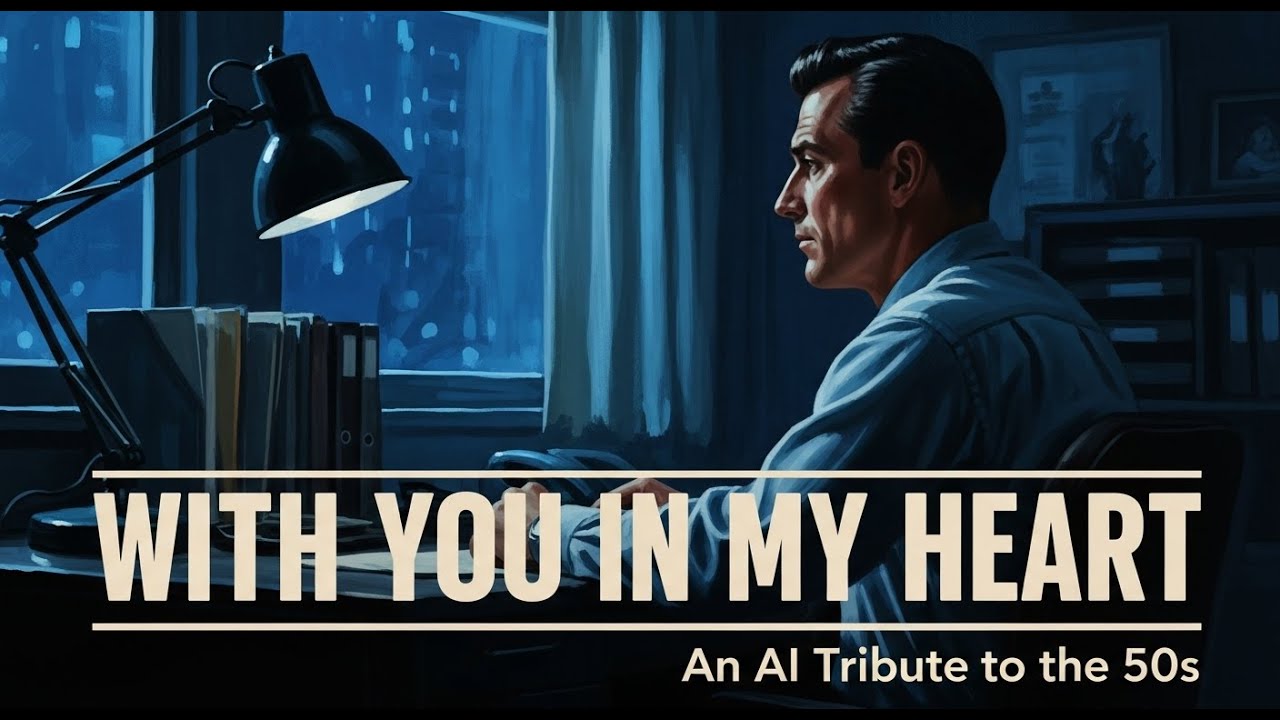 With You In My Heart | Ron Adams (AI 1950s Doo-Wop Love Song Tribute)