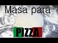 Receta para hacer masa de pizza en casa ·•Fácil•·