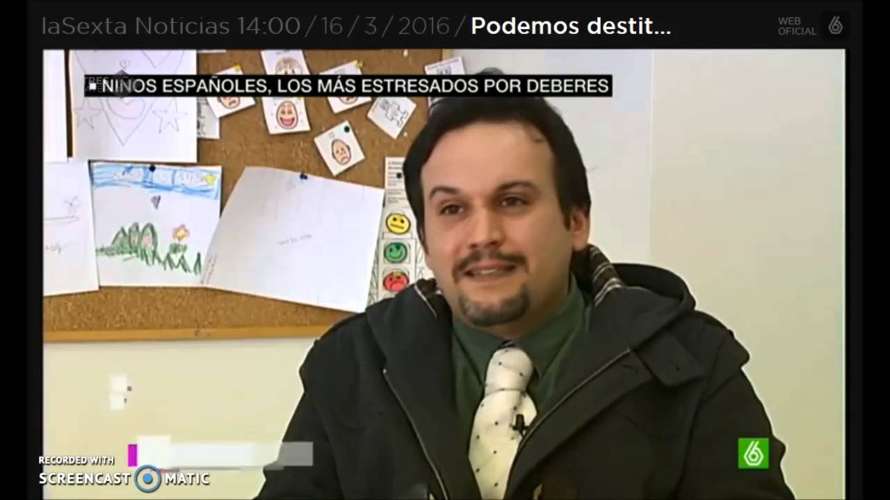 La sexta 16 03 2016 - Los deberes en España