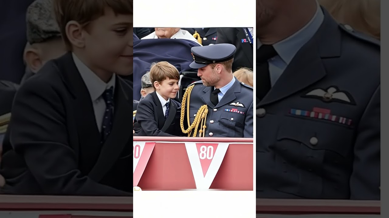 Father and son affection 