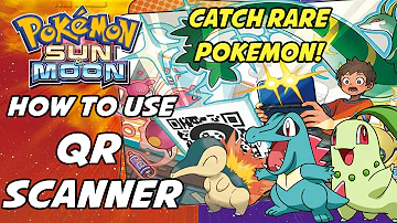 Catch All Johto Starters in Pokemon Sun and Moon! How to Use the QR Scanner in Pokemon Sun and Moon!
