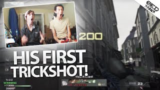 RED LEADER HITS HIS FIRST EVER OUT OF MAP TRICKSHOT! (HILARIOUS REACTION)