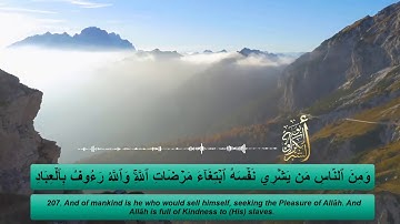 تلاوة نقية بصوت القارئ أبو بكر الشبراوي (سورة البقرة)من 203الى 211