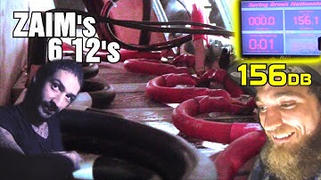 4th Order Bandpass w/ 6 12" Tantric Sounds HDD Subwoofers | Zaim