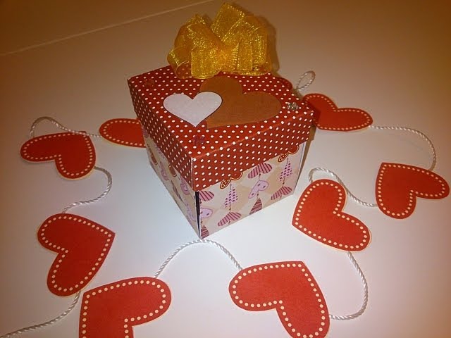 Manualidades para San Valentín : Caja Corazon - Manualidades Para