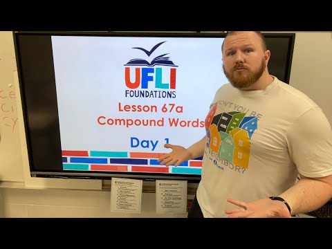 Mr. Holland’s UFLI Lesson 67a (Compound Words) Day 1