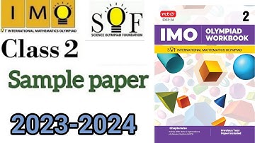 𝗖𝗟𝗔𝗦𝗦-𝟮|𝗦𝗮𝗺𝗽𝗹𝗲 𝗣𝗮𝗽𝗲𝗿 -𝟮𝟬𝟮𝟯-𝟮𝟬𝟮𝟰|𝘀𝗼𝗳 𝗼𝗹𝘆𝗺𝗽𝗶𝗮𝗱#matholympiad #imo #olympiadexams #class2#olympiadmath