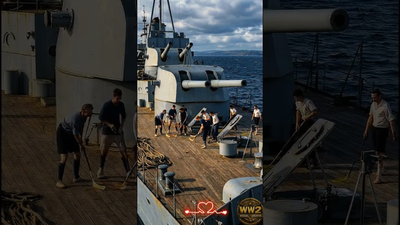 8‑Inch 203mm Naval Gun — Inside the Turret Crew’s Work