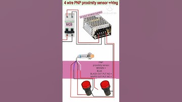 4 WIRE PROXIMITY SENSOR CONNECTION WIRING