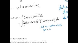 MATH&152 Section 2.9 Calculus of Hyperbolic Functions