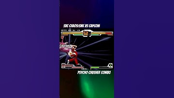 【#TAS】SVC CHAOS:SNK VS CAPCOM - PSYCHO CRUSHER COMBO #shorts #arcade #games #ultimateplayer #bison