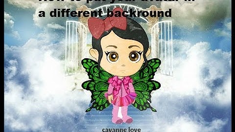 Yoworld How to Put Avatar in a different background