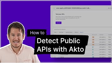 How to Detect Public APIs | Akto API Security