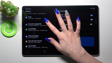 How to Turn On/Off Automatic Text Correction on SAMUSNG Galaxy Tab S7 FE – Text Settings