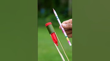 DIY Bamboo Creations with pencil Slingshots #Bamboo #Slingshots #Diy #Bambooart
