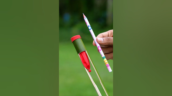 DIY Bamboo Creations with pencil Slingshots #Bamboo #Slingshots #Diy #Bambooart