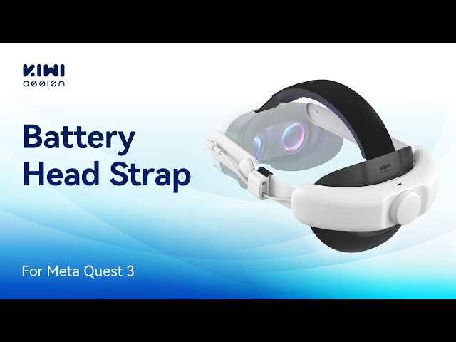 KIWI design Battery Head Strap For Quest 3
