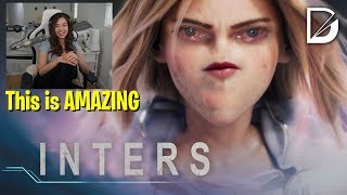 Pokimane Reacts to INTERS | League of Legends Cinematic * by Dumbs Resimi
