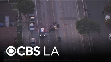 1 dead, 3 hospitalized in Huntington Beach multi-car crash