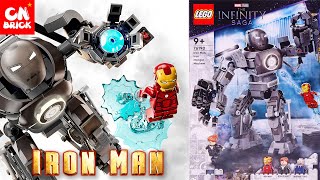 LEGO 76190 Marvel Iron Man Monger Mayhem Speed Build