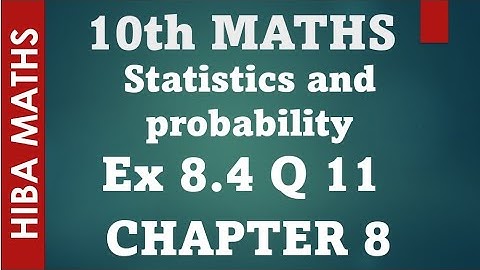 10th maths chapter 8 exercise 8.4 question 11 tn samacheer hiba maths